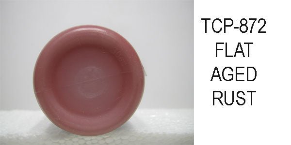 Tru Color TCP-872 Flat, Brushable Aged Rust Paint 1 Fluid Ounce - House of Trains