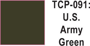 Tru Color TCP-91 U.S. Army Green Paint 1 ounce - House of Trains