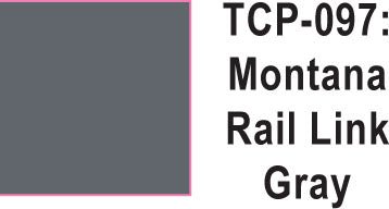 Tru Color TCP-97 Montana Rail Link Gray Paint 1 ounce - House of Trains