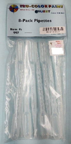 Tru-Color TCP-997 Pipettes, 8 Pack - House of Trains