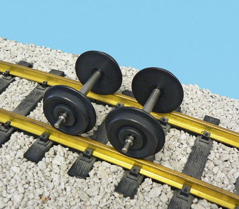 USA Trains R2093 G Blackened Metal Wheel Set (2 pieces) - House of Trains