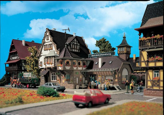Vollmer 3697 HO Liquor Store "Romantik Modell" - House of Trains