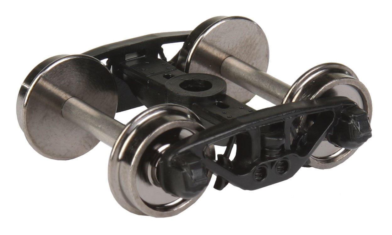 Walthers 2001 HO National B-1 Rigid Trucks with 33" Metal Wheels (1 Pair) - House of Trains