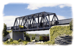 Walthers 933-3242 N Double Track Through Truss Bridge - House of Trains