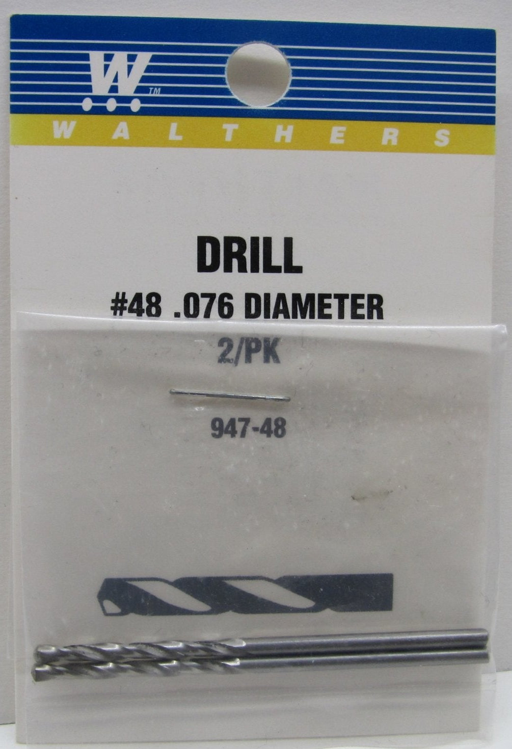 Walthers 947-48 Drill .076 Diameter, 2 pack - House of Trains