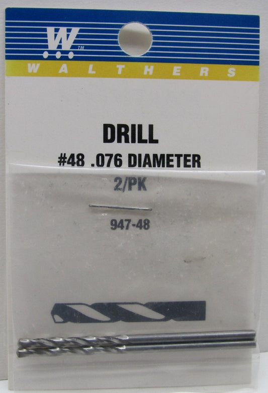 Walthers 947-48 Drill .076 Diameter, 2 pack - House of Trains