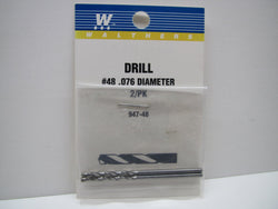 Walthers 947-48 Drill .076 Diameter, 2 pack - House of Trains