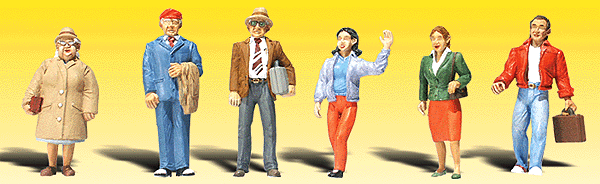 Woodland Scenic A2149 N, General Public, 6 figures - House of Trains