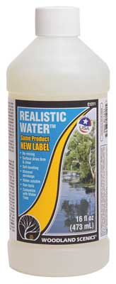 Woodland Scenics 1211 Realistic Water, 16oz - House of Trains