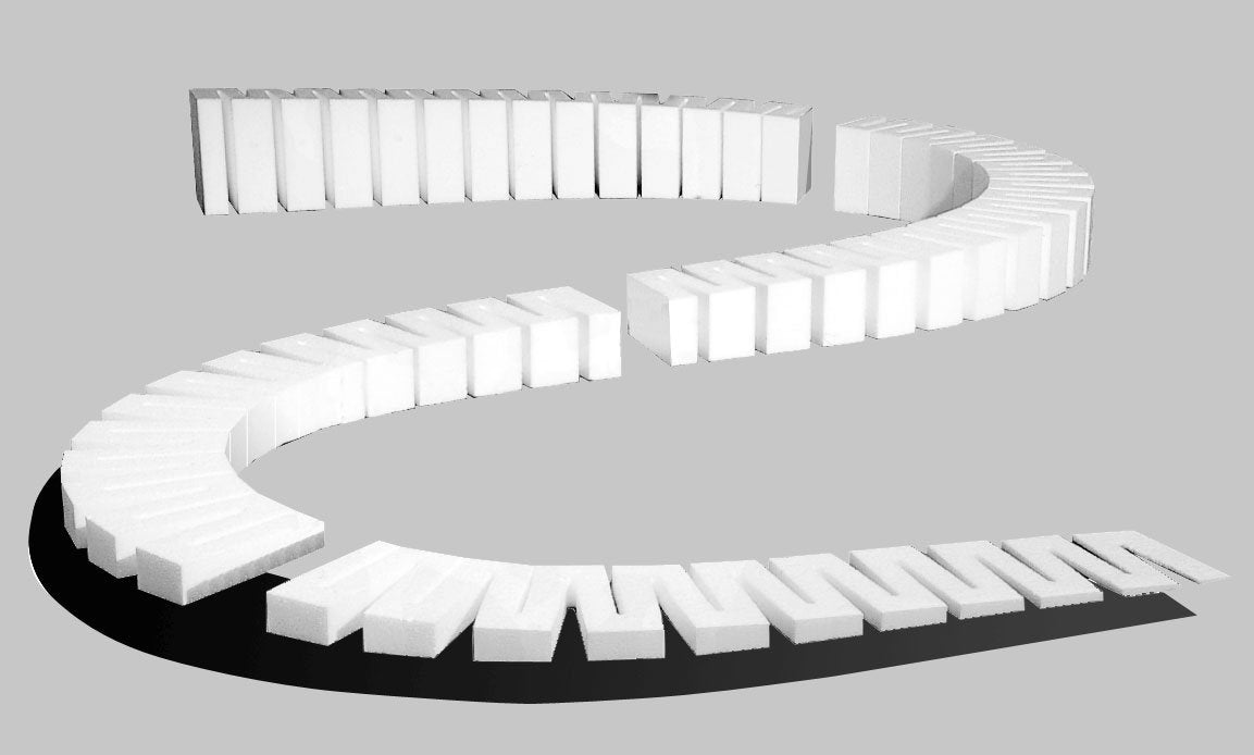 Woodland Scenics 1411 4% Incline Set (4 Pieces) - House of Trains