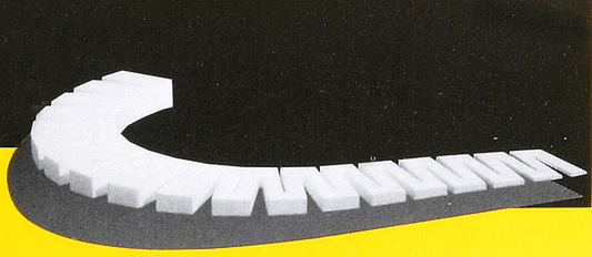 Woodland Scenics 1412 2% Incline Starter Ramps (8 Pieces) - House of Trains