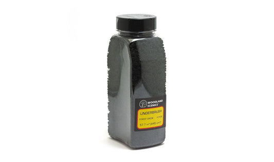 Woodland Scenics 1638, 57.7ci, 945cm3, Underbrush, Shaker, Forest Green - House of Trains