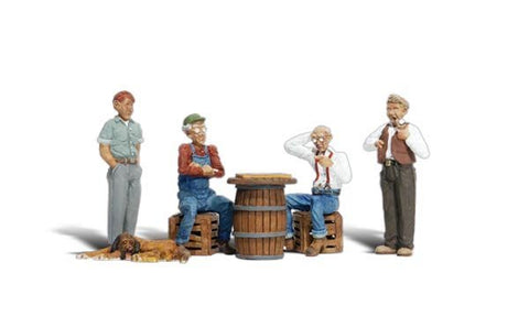 Woodland Scenics 1848 HO Checker Players (8 Pieces) - House of Trains