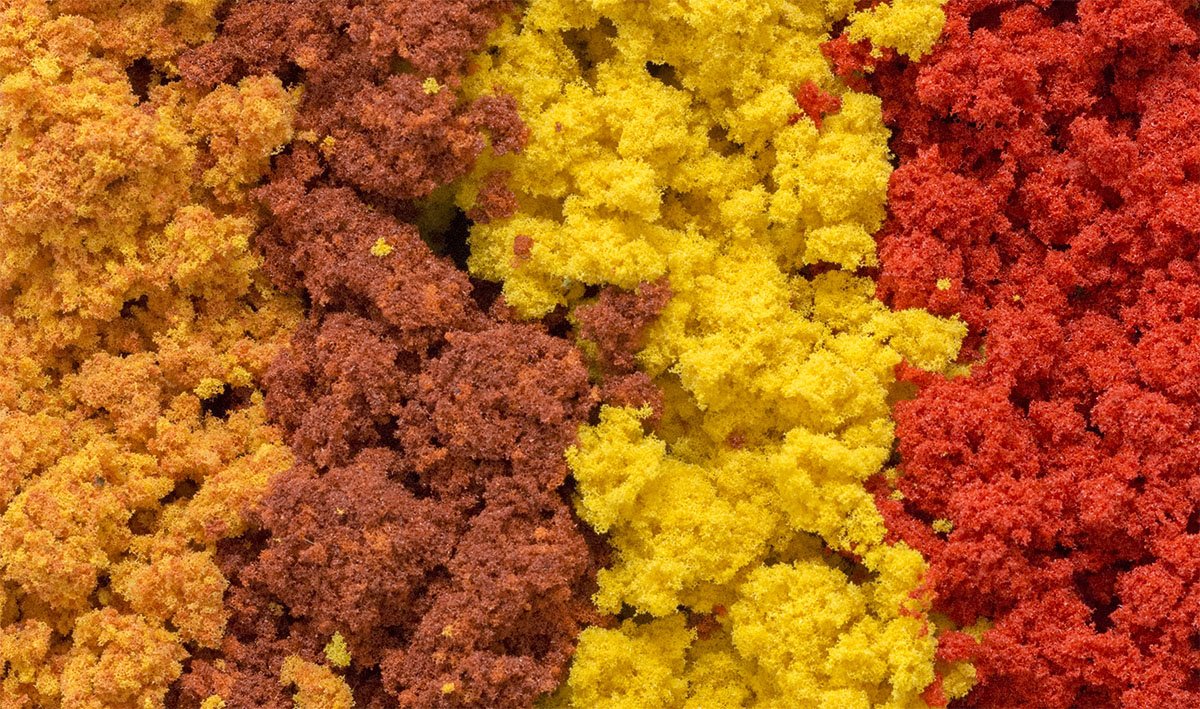 Woodland Scenics 186 Clump Foliage, Autumn Mix, 173 cu in - House of Trains