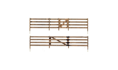 Woodland Scenics 2982 HO, Rail Fence, 26.5 inches - House of Trains
