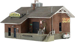 Woodland Scenics 4927 N, Chip's Ice House, Built n Ready - House of Trains