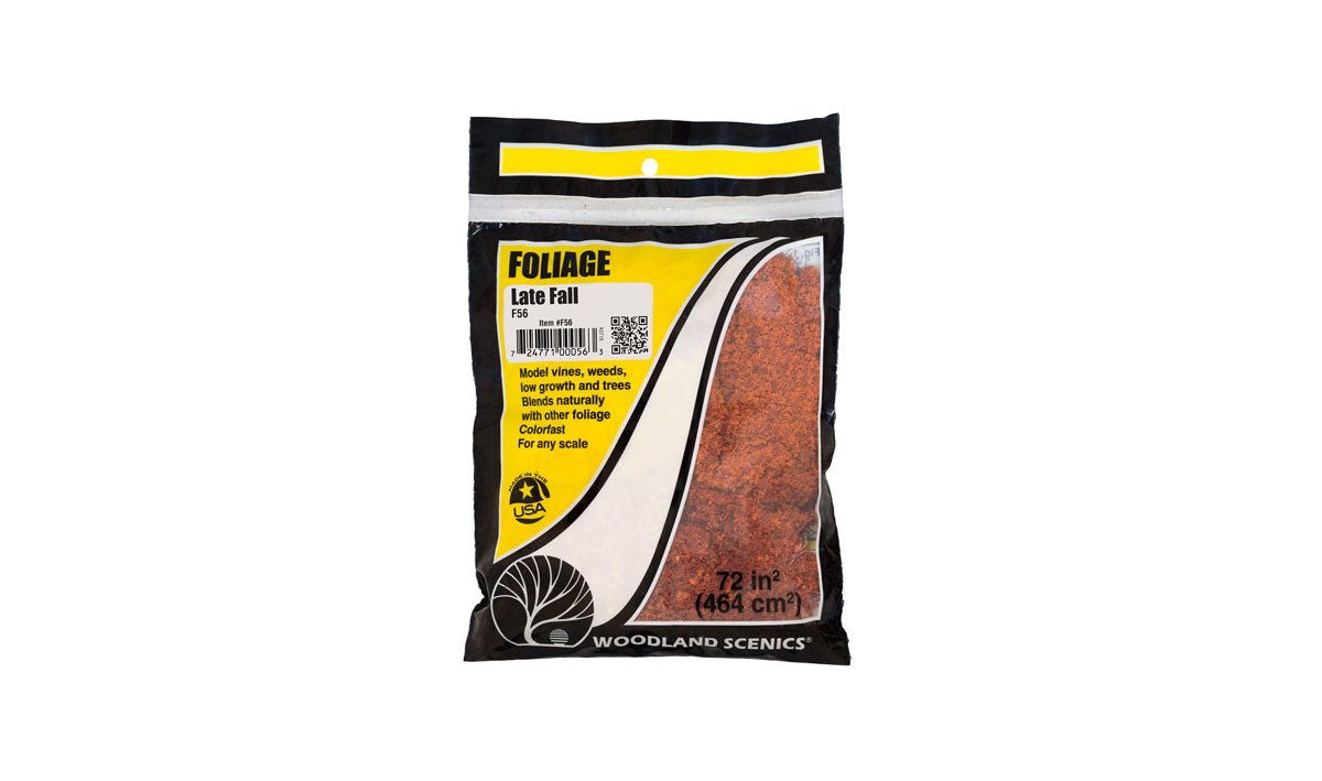 Woodland Scenics 56 Foliage Bag, Late Fall, 72 sq in - House of Trains