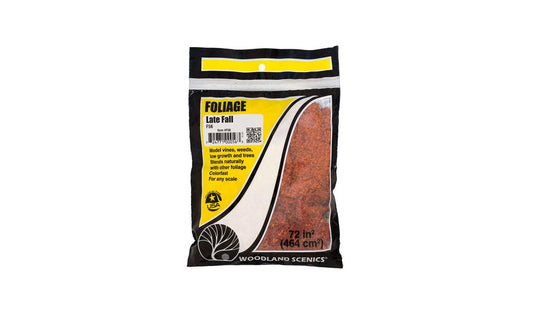 Woodland Scenics 56 Foliage Bag, Late Fall, 72 sq in - House of Trains