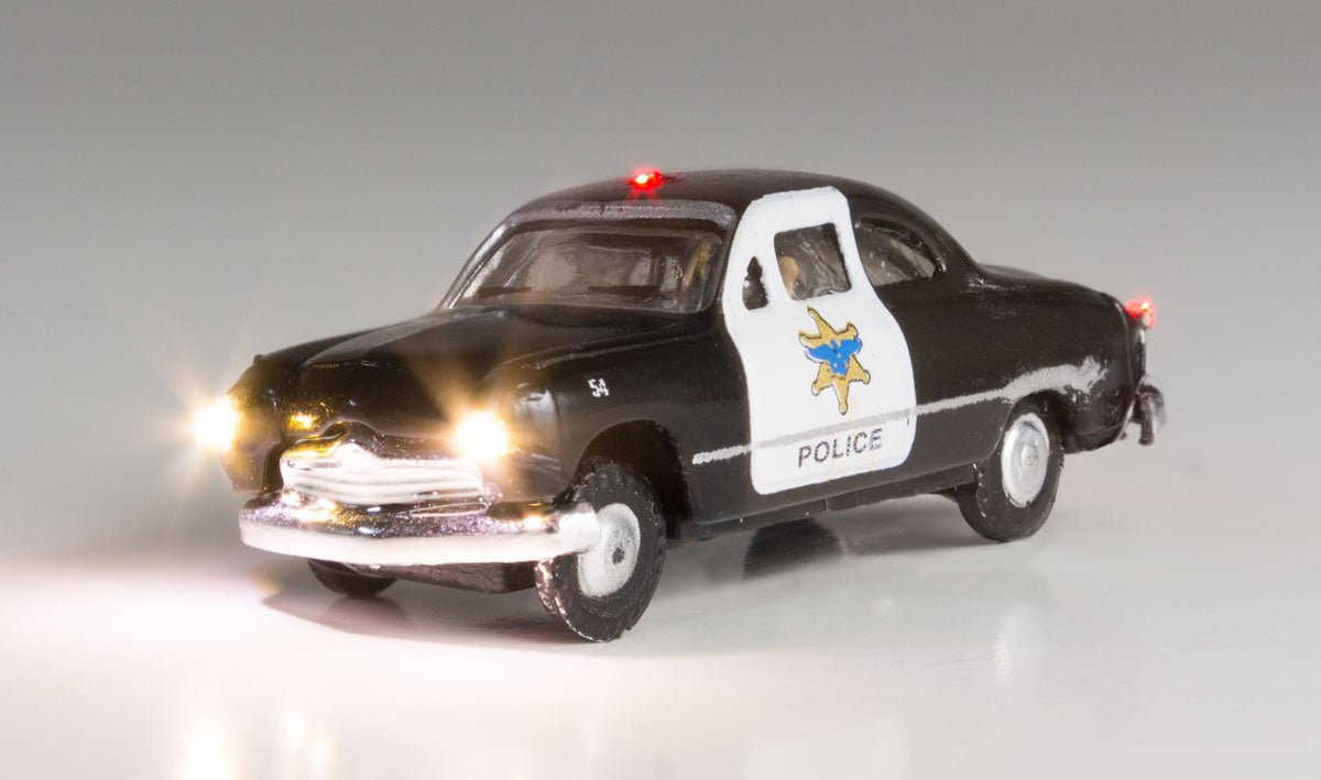 Woodland Scenics 5613, Just Plug Lighting System, Police Car - House of Trains