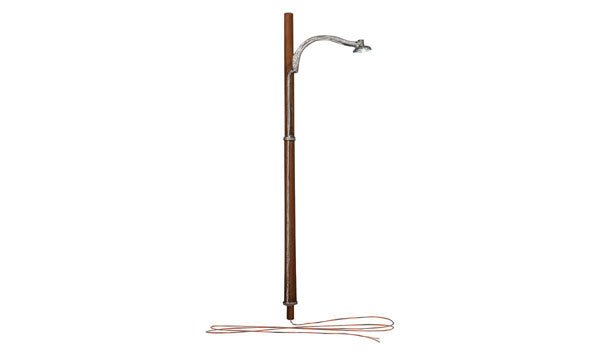 Woodland Scenics 5638 N, Just Plug Lighting System, Street Lights, Wooden Pole, 3 lights - House of Trains