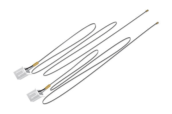 Woodland Scenics 5745 Just Plug Lighting System, LED Nano Lights, Red 20mA, 2 lights, Cables 24" - House of Trains