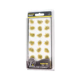 Woodland Scenics 774, Peel 'N Place, Seedling Tufts, Yellow, 21 Pieces - House of Trains