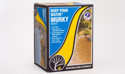 Woodland Scenics CW4511 Deep Pour Water, Murky, 8oz Deep Pour Murky - House of Trains