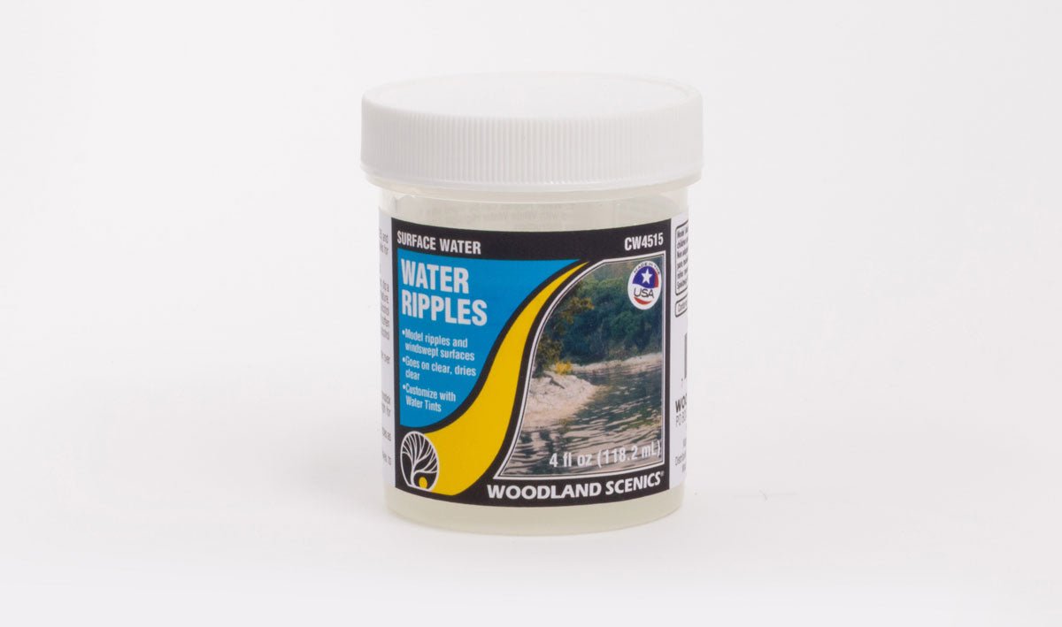 Woodland Scenics CW4515, Surface Water, Water Ripples, 4fl oz - House of Trains