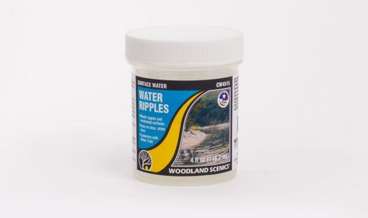 Woodland Scenics CW4515, Surface Water, Water Ripples, 4fl oz - House of Trains